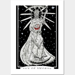 The Ten of Swords - The Tarot Restless Posters and Art